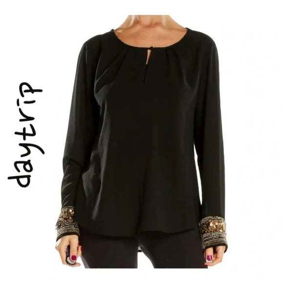 NWT Buckle Daytrip Long Sleeve Blouse‎ - Picture 1 of 6